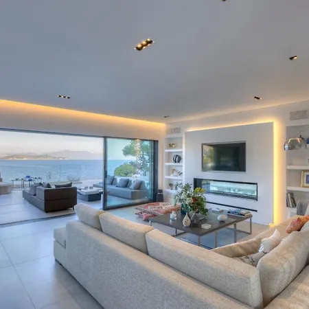 Вилла Super Luxury Skiathos Seven Stunning Bedroom Levanta Ахладиес