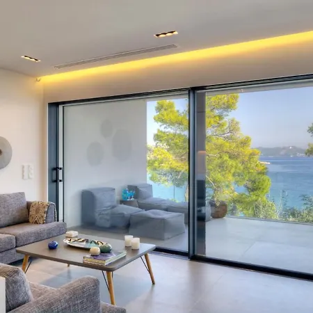 Super Luxury Skiathos Seven Stunning Bedroom Levanta Вилла Ахладиес