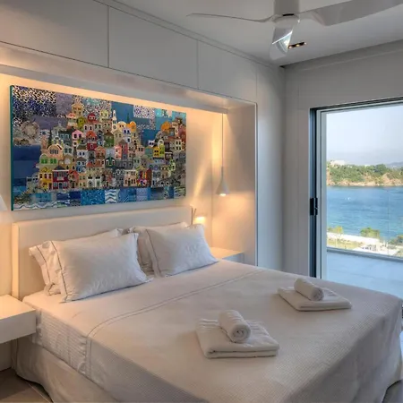 Super Luxury Skiathos Seven Stunning Bedroom Levanta * Αχλαδιές